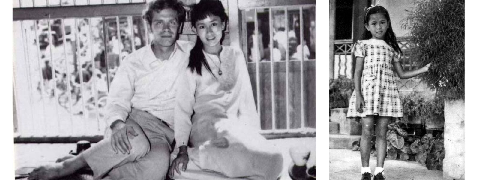 Michael Aris & Aung San Suu Kyi; Aung San Suu Kyi as child