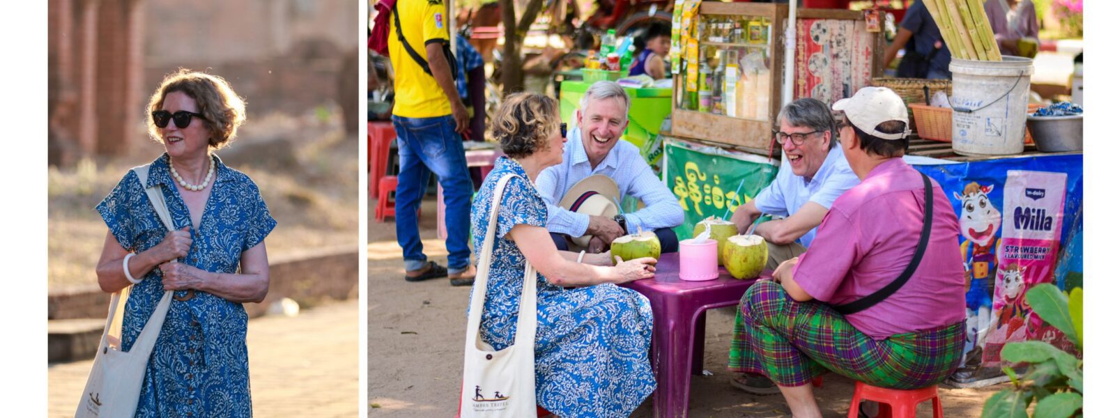 Guests on Sampan's Beyond the Chindwin Journey - Bagan, Myanmar